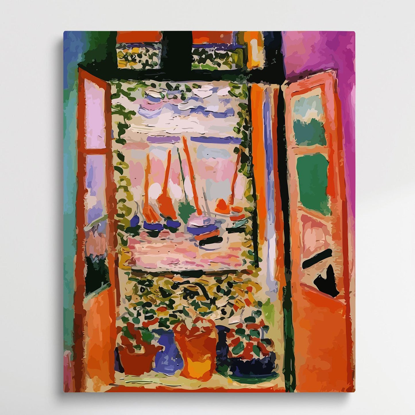 Open Window, Collioure | Paint by Numbers | Henri Matisse-Paintsuper
