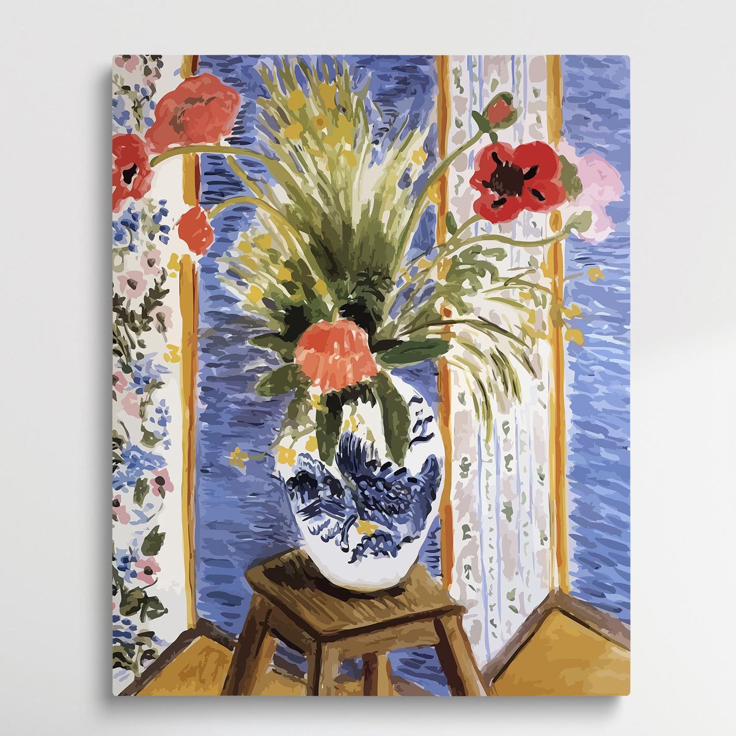 Poppies | Paint by Numbers | Henri Matisse-Paintsuper