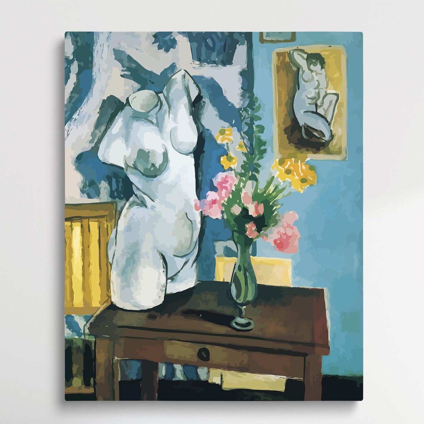 Still Life With Plaster Torso | Paint by Numbers | Henri Matisse-Paintsuper