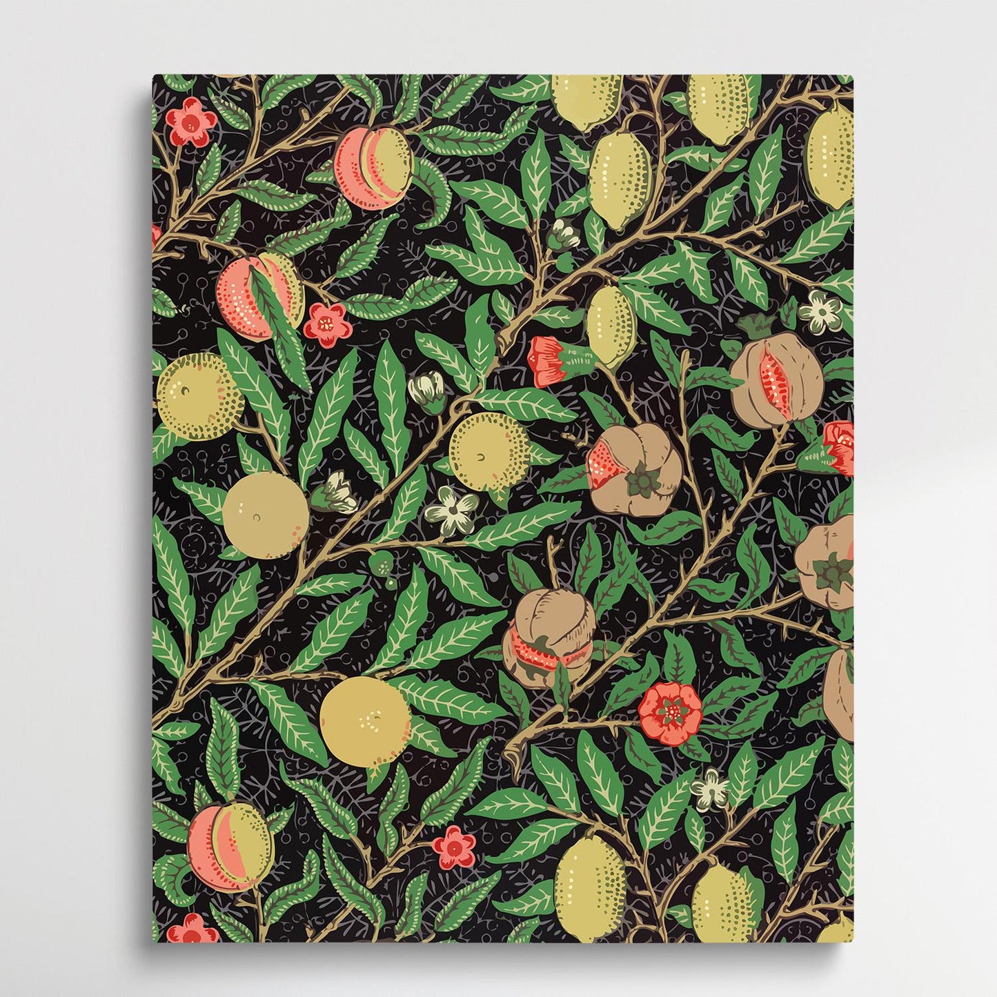 Floral pattern V14 | Paint by Numbers | William Morris-Paintsuper
