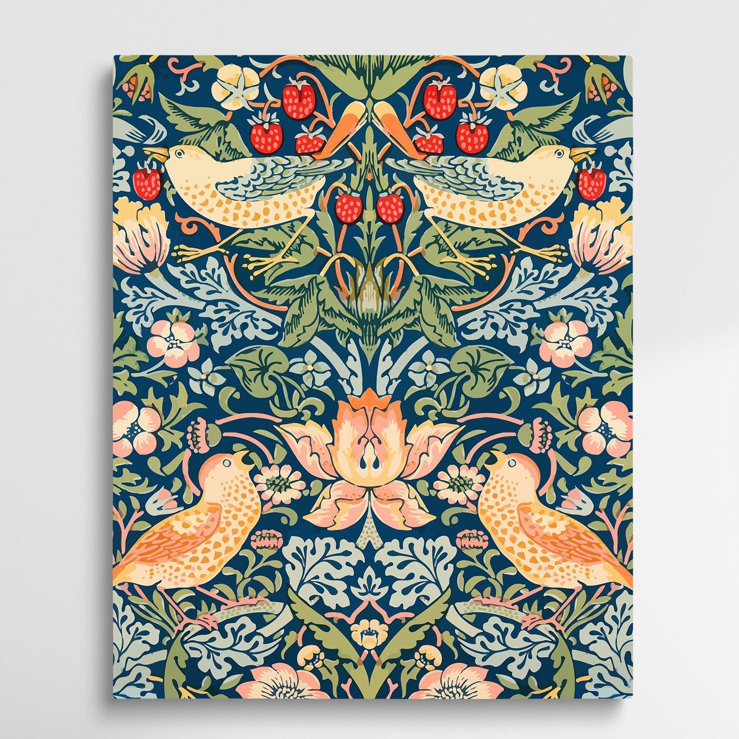 Floral pattern V15 | Paint by Numbers | William Morris-Paintsuper