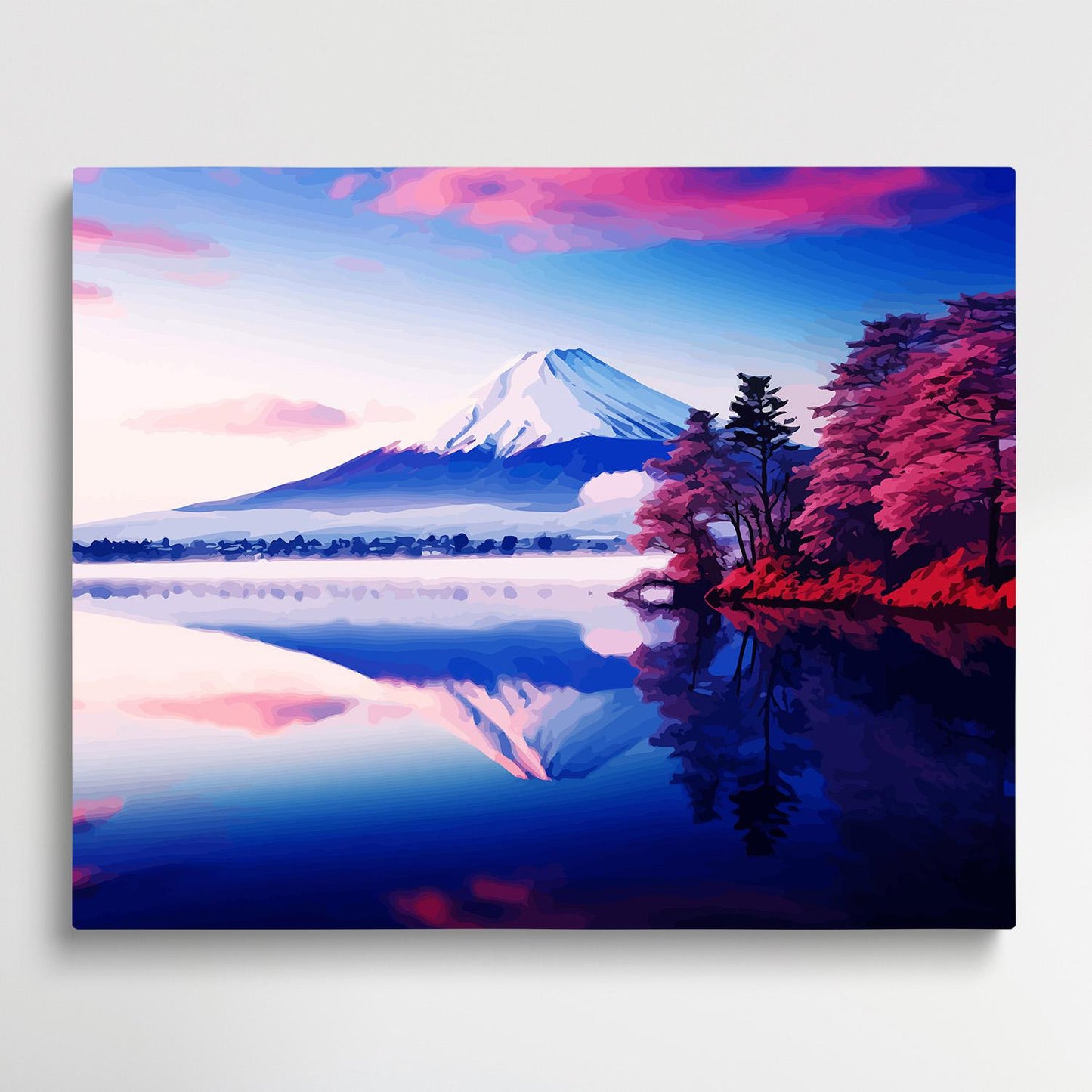 Mount Fuji in Autumn | Paint by Numbers | Landscape-Paintsuper