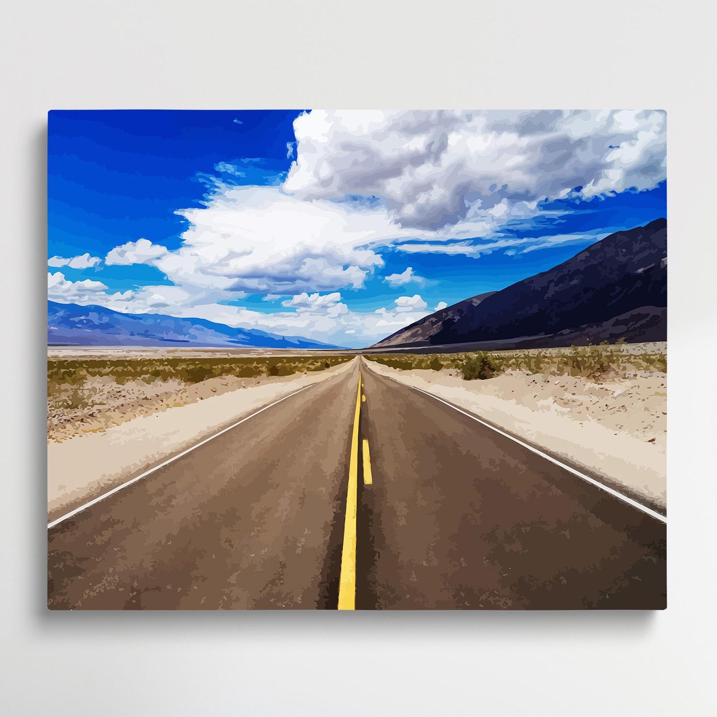 Road V11 | Paint by Numbers | Landscape-Paintsuper