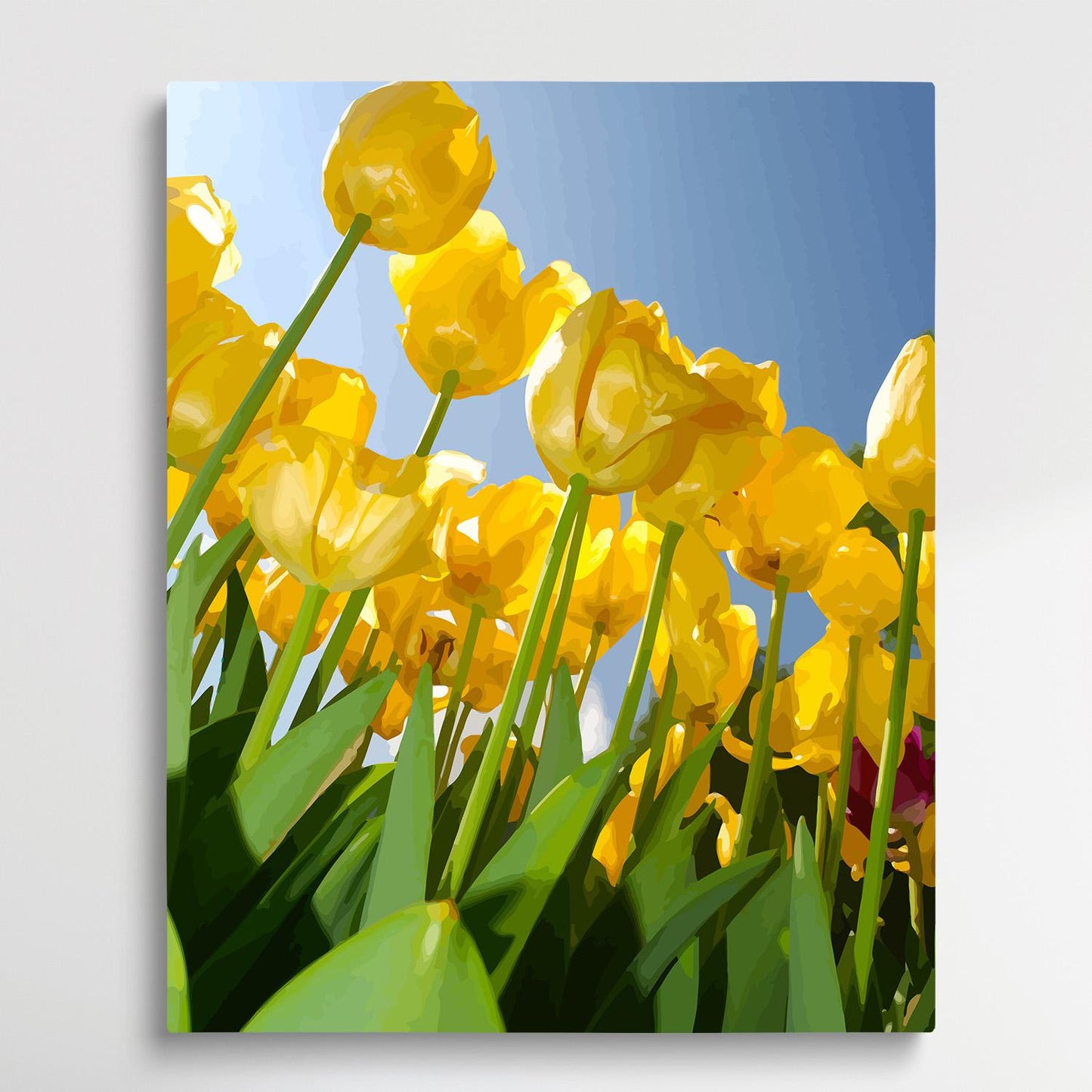 Tulips V6 | Paint by Numbers | Flowers-Paintsuper