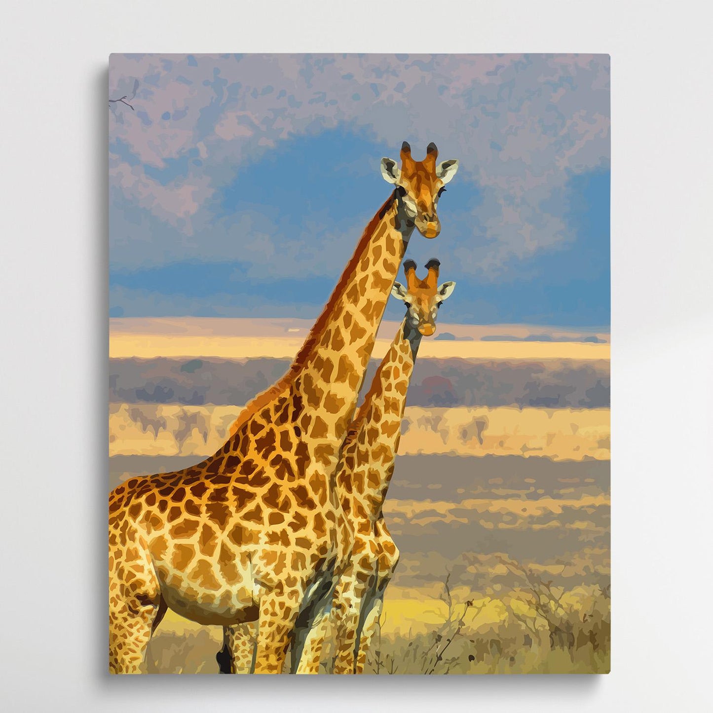 Giraffes | Paint by Numbers | Animals-Paintsuper