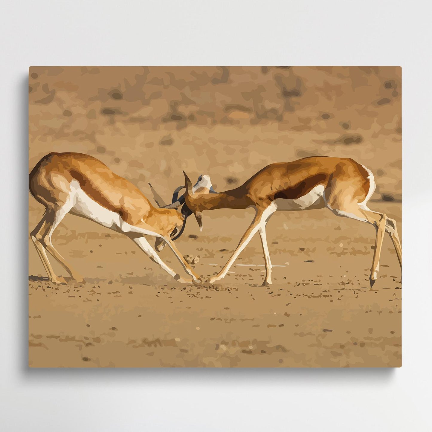 Springbok | Paint by Numbers | Animals-Paintsuper