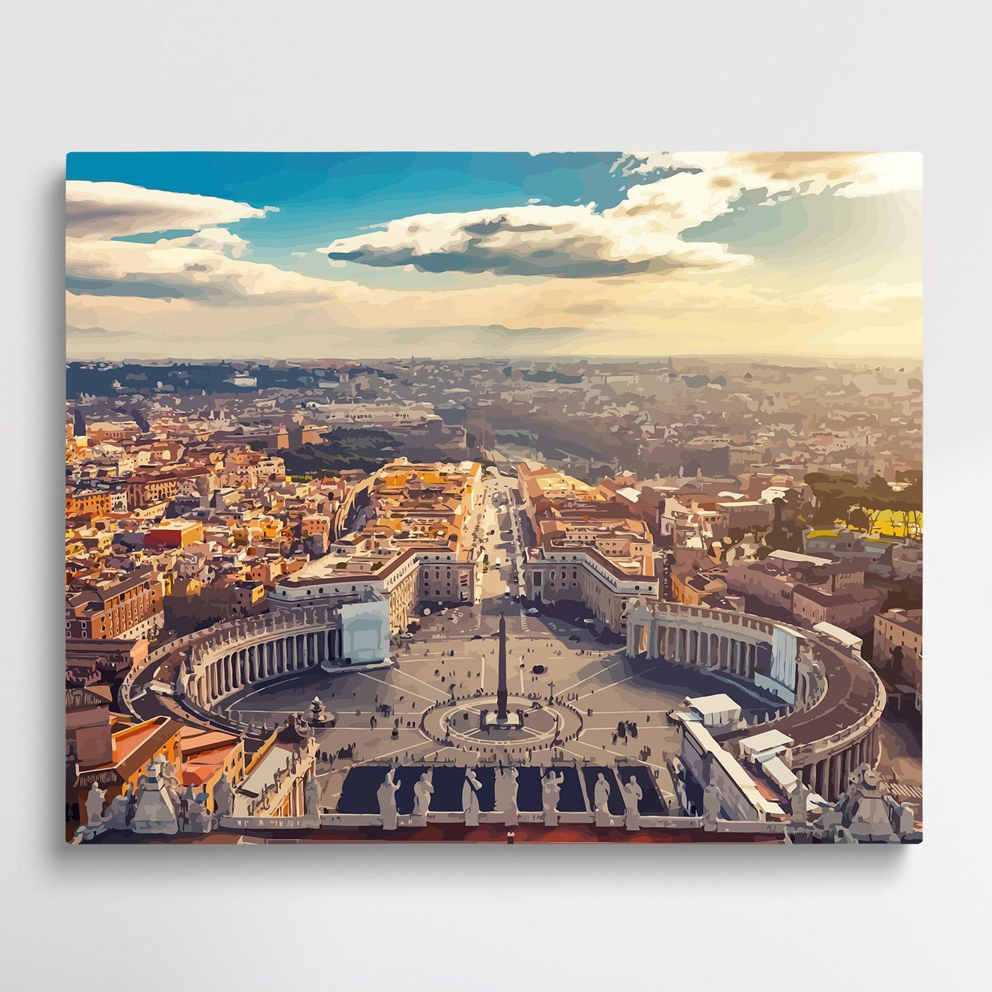 Vatican City State | Paint by Numbers | Cities-Paintsuper