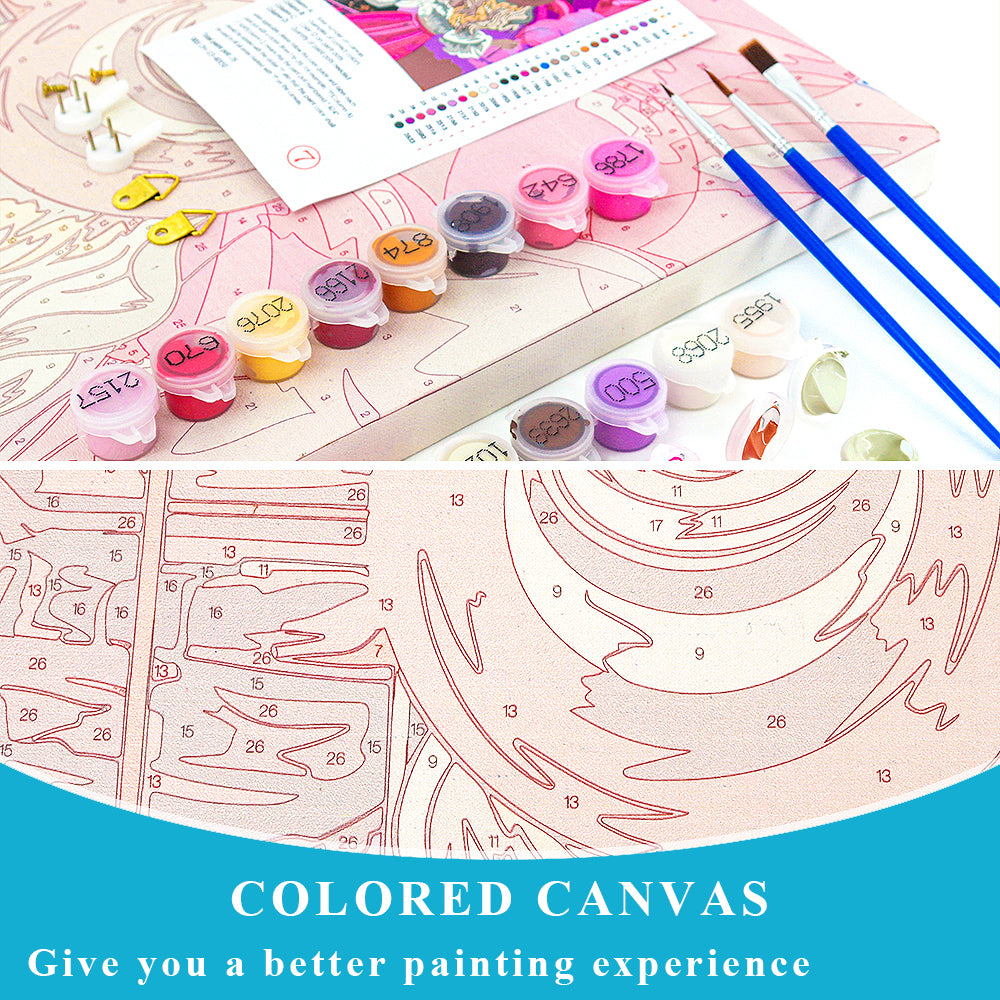 Flower path | Paint by Numbers | Landscape