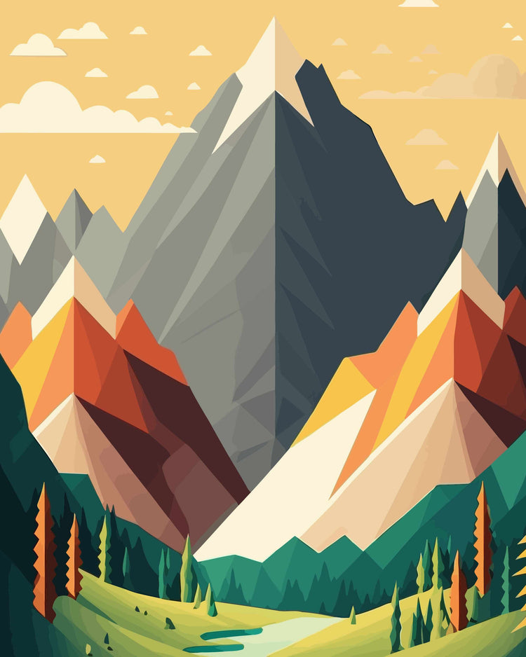 Retro Style | Paint by Numbers