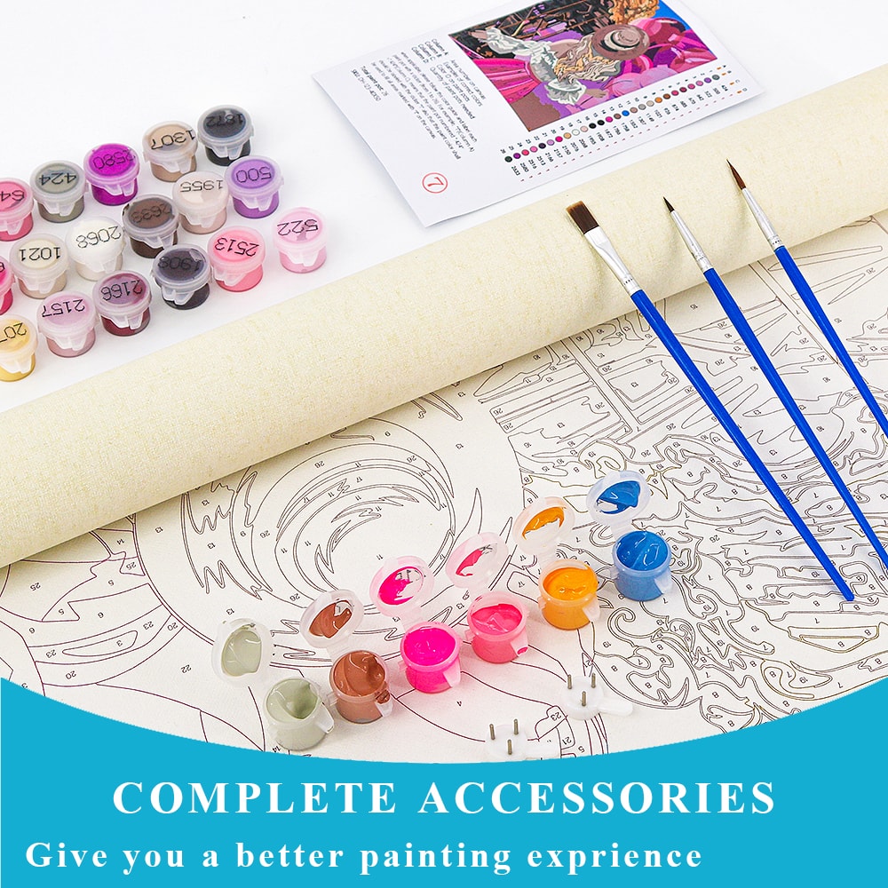 Custom Paint by Numbers | Personalized Paint by Numbers From Photo| Creat Your Own Paint by Numbers