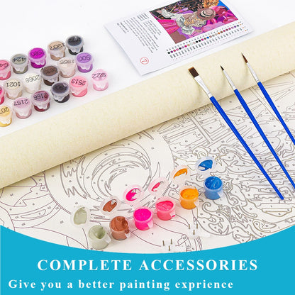 Custom Paint by Numbers | Personalized Paint by Numbers From Photo| Creat Your Own Paint by Numbers