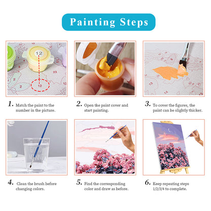Custom Paint by Numbers | Personalized Paint by Numbers From Photo| Creat Your Own Paint by Numbers