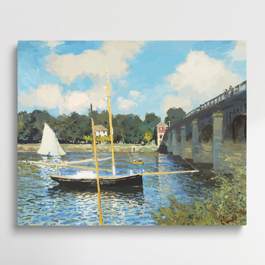 Argenteuil | Paint by Numbers | Claude Monet-Paintsuper