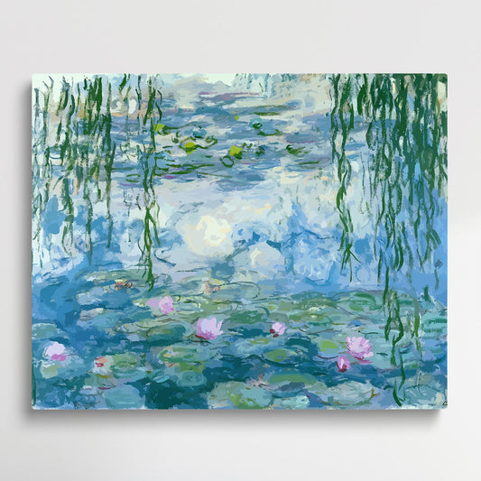Water Lilies - V1 | Paint by Numbers | Claude Monet-Paintsuper