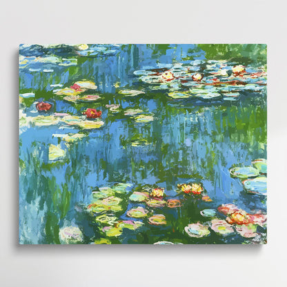 Water Lilies - V2 | Paint by Numbers | Claude Monet-Paintsuper