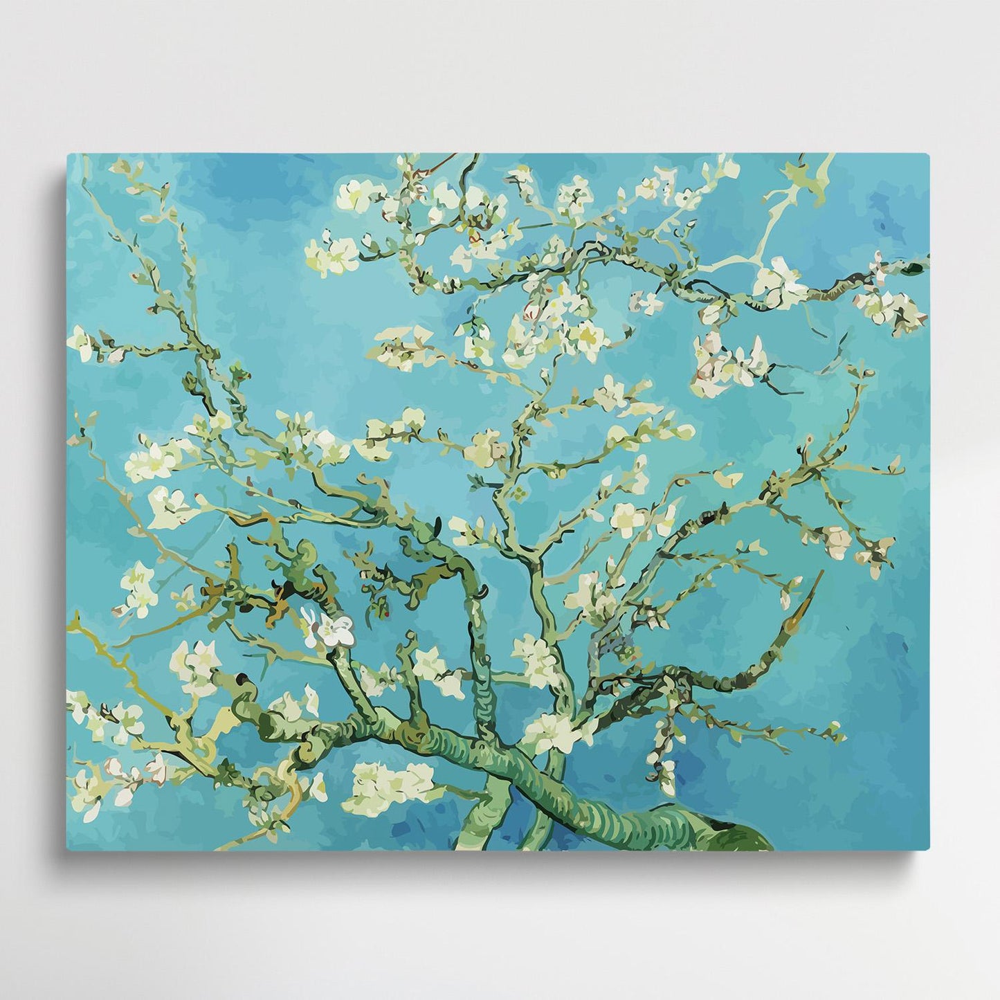 Branches with Almond Blossom | Paint by Numbers | Van Gogh-Paintsuper