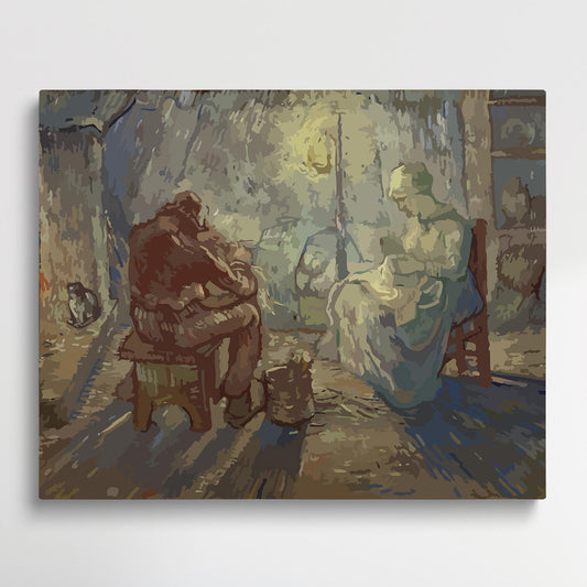 Evening | Paint by Numbers | Van Gogh-Paintsuper