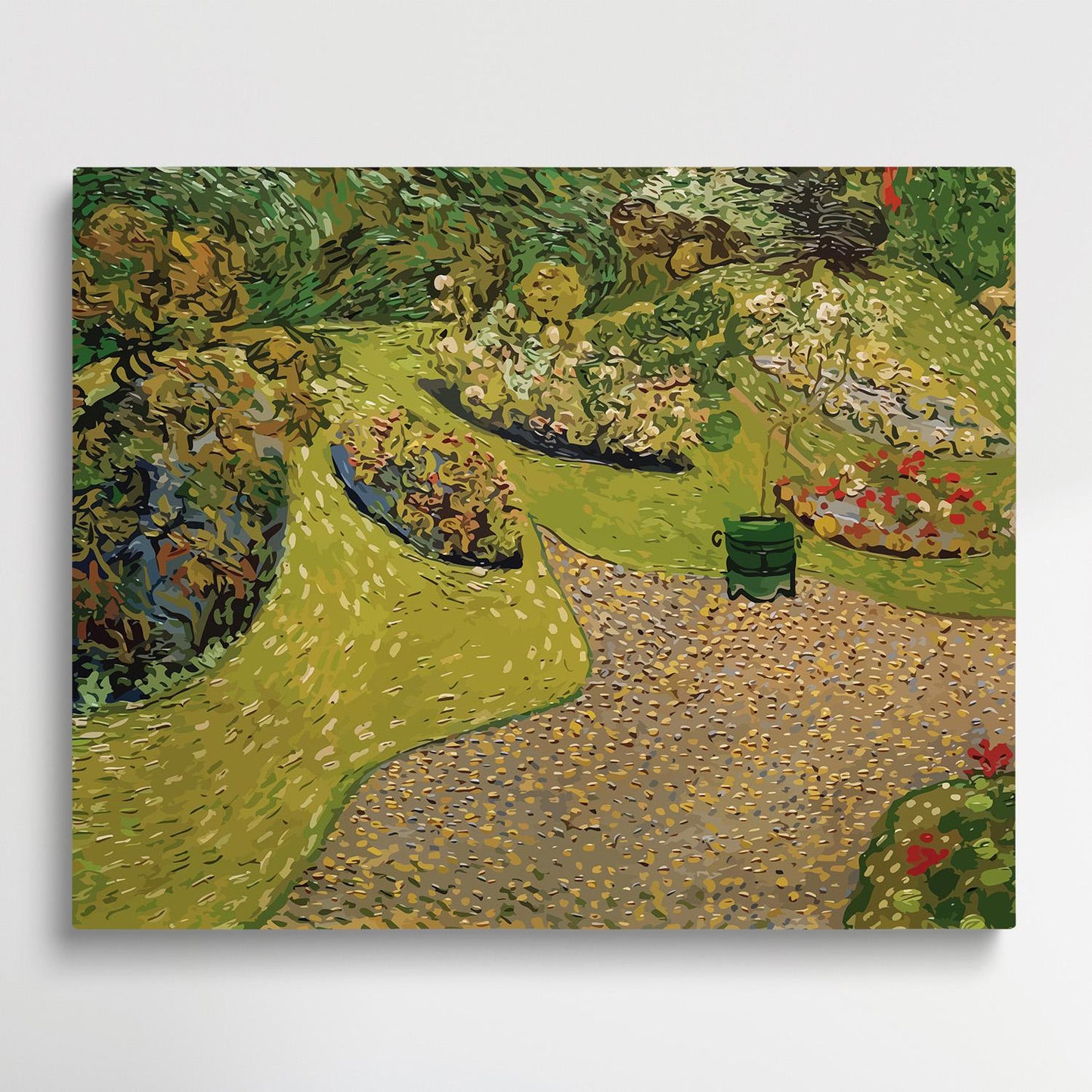 Garden in Auvers | Paint by Numbers | Van Gogh-Paintsuper