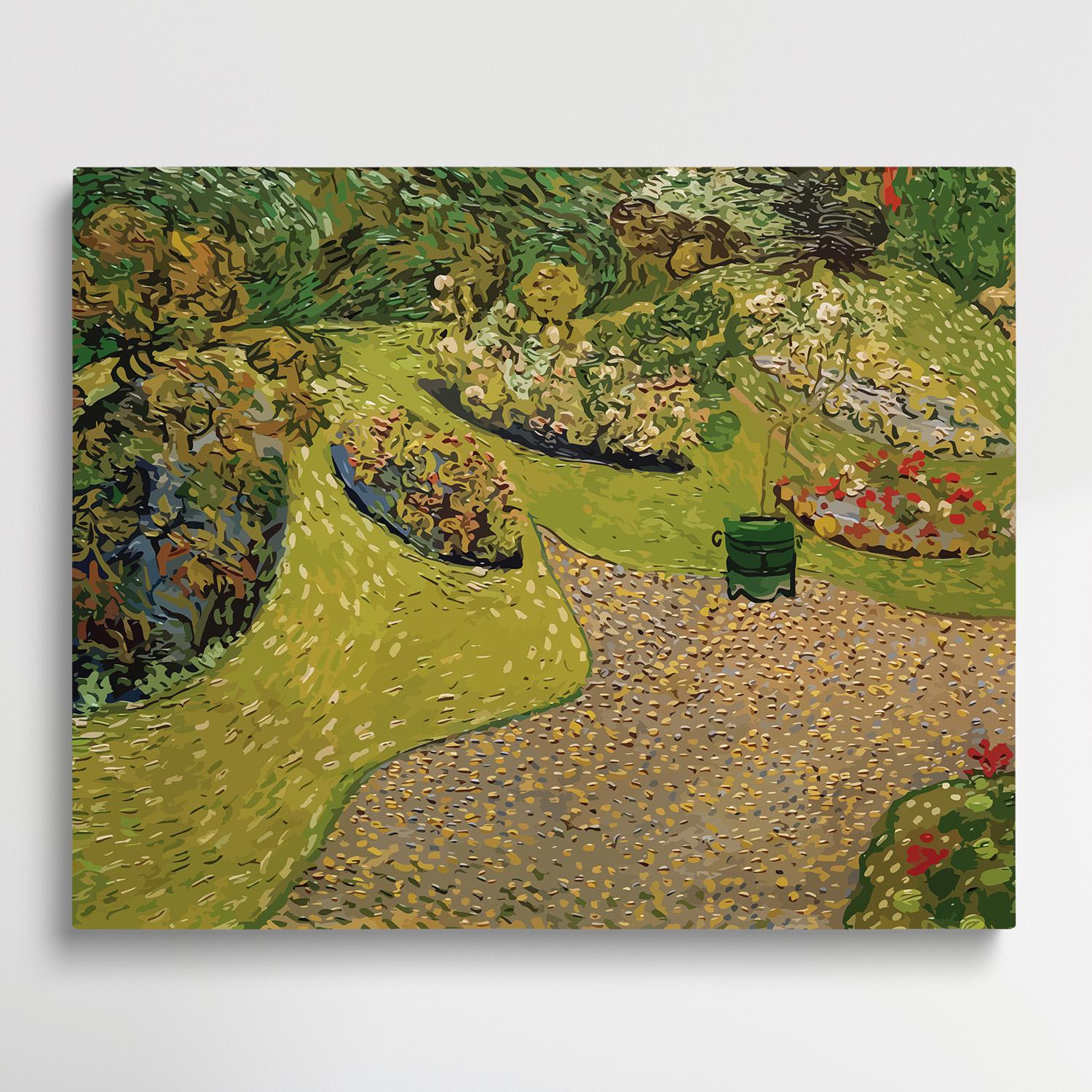 Garden in Auvers | Paint by Numbers | Van Gogh-Paintsuper