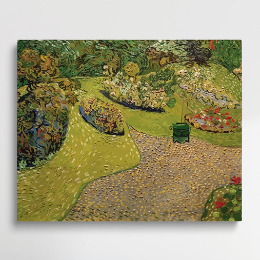 Garden in Auvers | Paint by Numbers | Van Gogh-Paintsuper