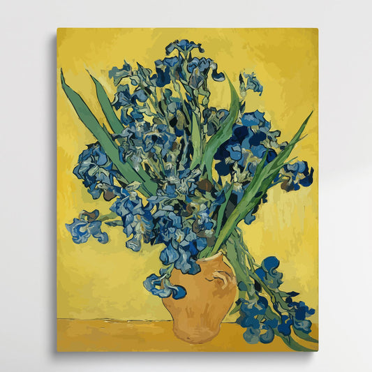 Irises - V1 | Paint by Numbers | Van Gogh-Paintsuper