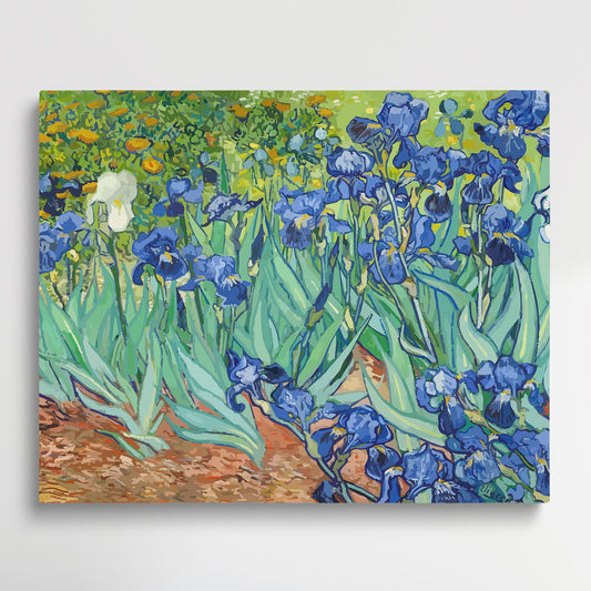 Irises - V2 | Paint by Numbers | Van Gogh-Paintsuper
