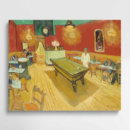 Night Cafe | Paint by Numbers | Van Gogh-Paintsuper