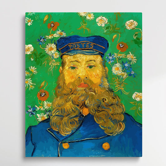 Portrait of the Postman Joseph Roulin | Paint by Numbers | Van Gogh-Paintsuper