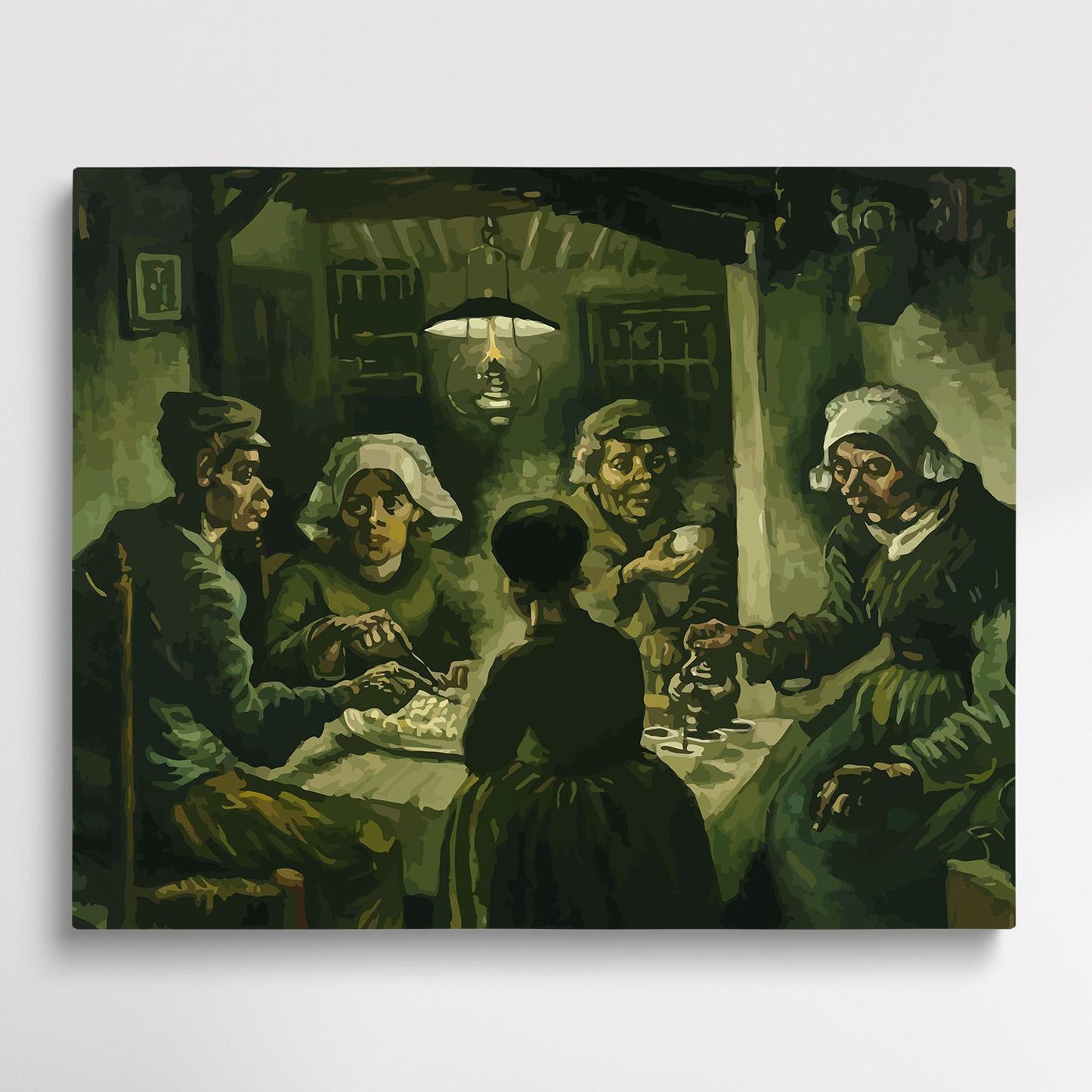 Potato eaters | Paint by Numbers | Van Gogh-Paintsuper