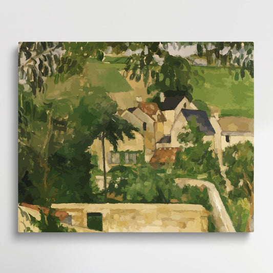 House in Provence | Paint by Numbers | Paul Cezanne-Paintsuper