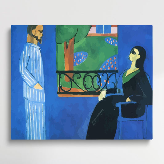 Conversation | Paint by Numbers | Henri Matisse-Paintsuper