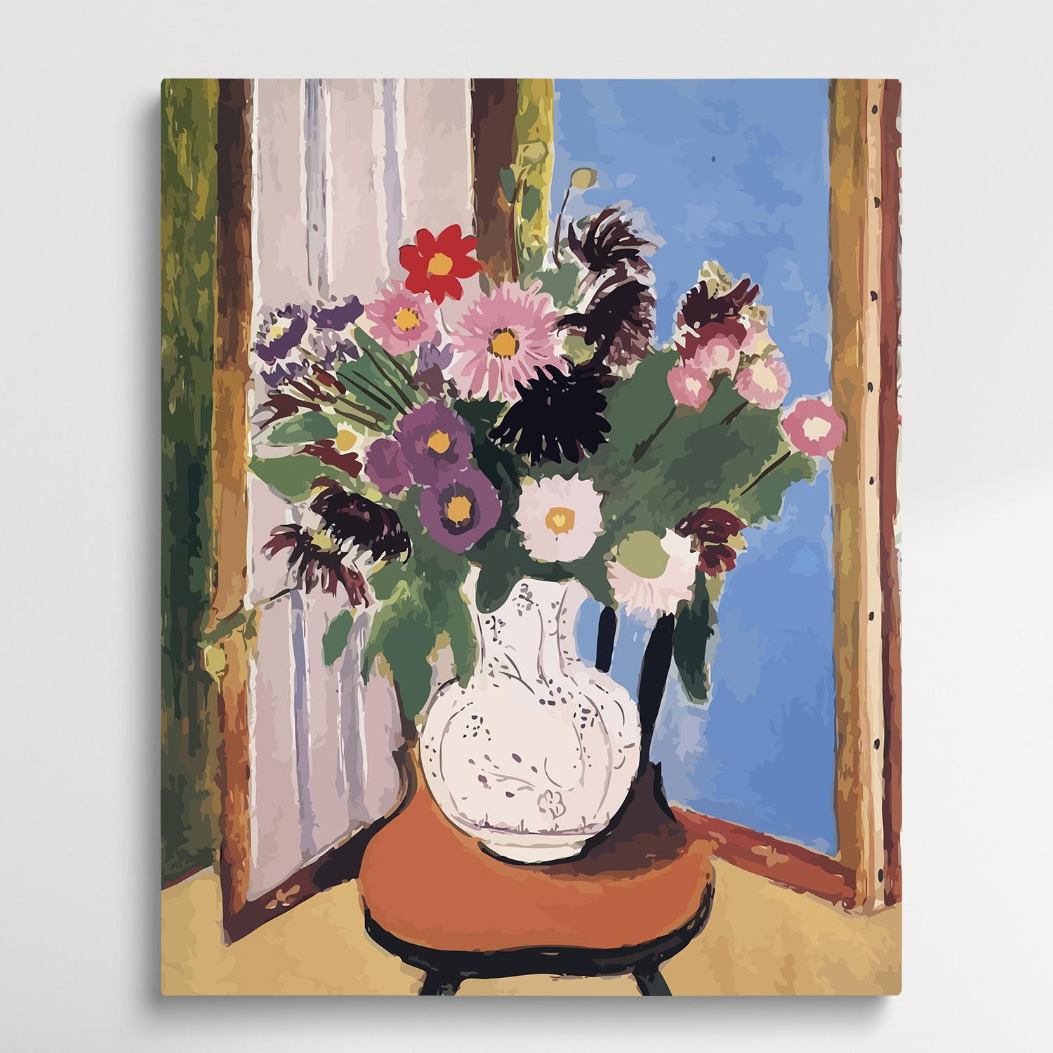 Daisies | Paint by Numbers | Henri Matisse-Paintsuper