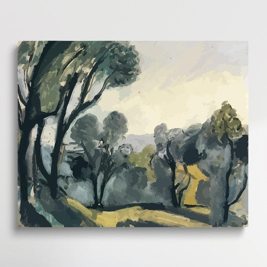 Landscape 4 | Paint by Numbers | Henri Matisse-Paintsuper