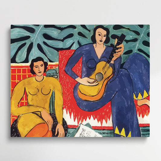 Music | Paint by Numbers | Henri Matisse-Paintsuper