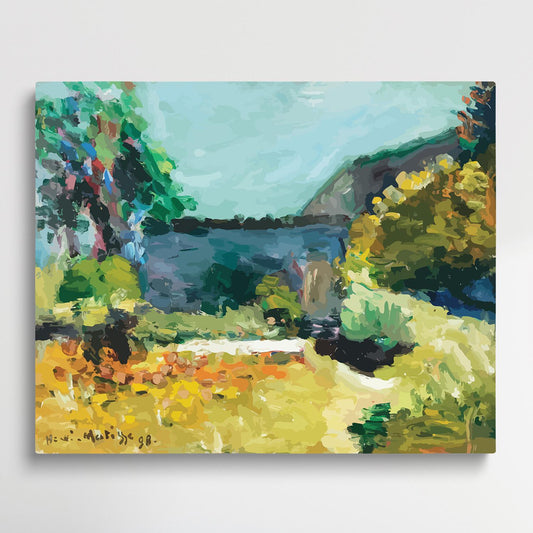 Paysage, 1898 | Paint by Numbers | Henri Matisse-Paintsuper
