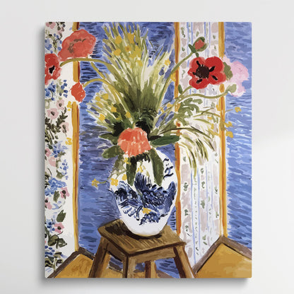 Poppies | Paint by Numbers | Henri Matisse-Paintsuper
