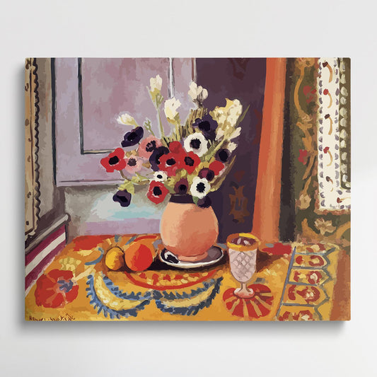 Still Life with flowers matisse | Paint by Numbers | Henri Matisse-Paintsuper