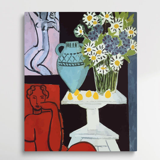 The Daisies | Paint by Numbers | Henri Matisse-Paintsuper