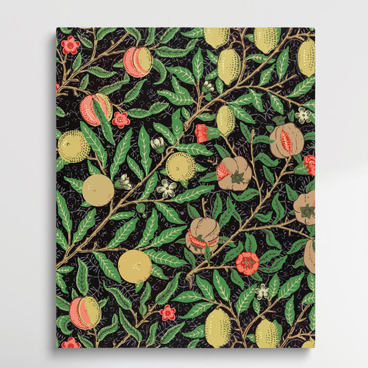 Floral pattern V14 | Paint by Numbers | William Morris-Paintsuper