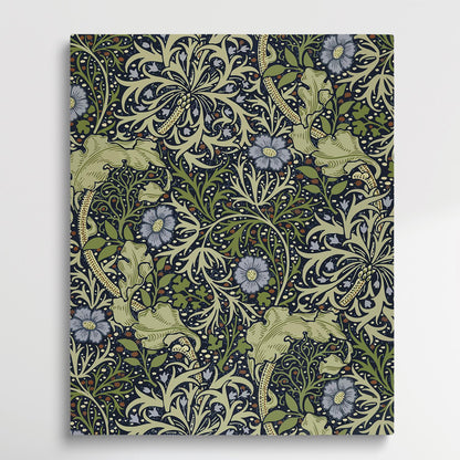 Floral pattern V2 | Paint by Numbers | William Morris-Paintsuper
