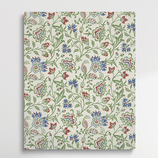 Floral pattern V3 | Paint by Numbers | William Morris-Paintsuper