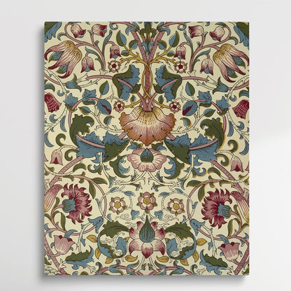 Floral pattern V7 | Paint by Numbers | William Morris-Paintsuper