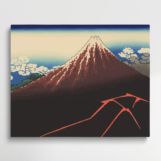 Sanka Hakuu | Paint by Numbers | Ukiyo-e-Paintsuper