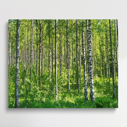 Forest | Paint by Numbers | Landscape-Paintsuper
