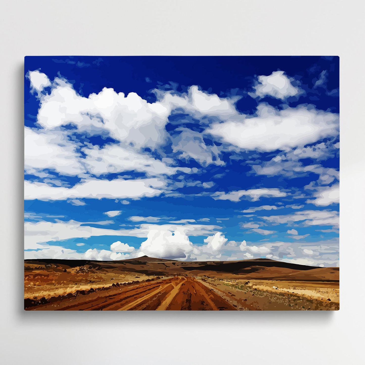 Road V9 | Paint by Numbers | Landscape-Paintsuper