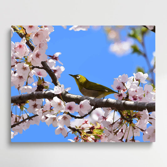 Cherry blossoms V1 | Paint by Numbers | Flowers-Paintsuper