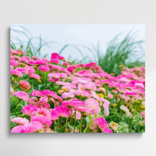 Chrysanthemum V1 | Paint by Numbers | Flowers-Paintsuper