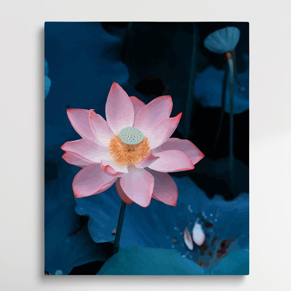 Lotus V8 | Paint by Numbers | Flowers-Paintsuper