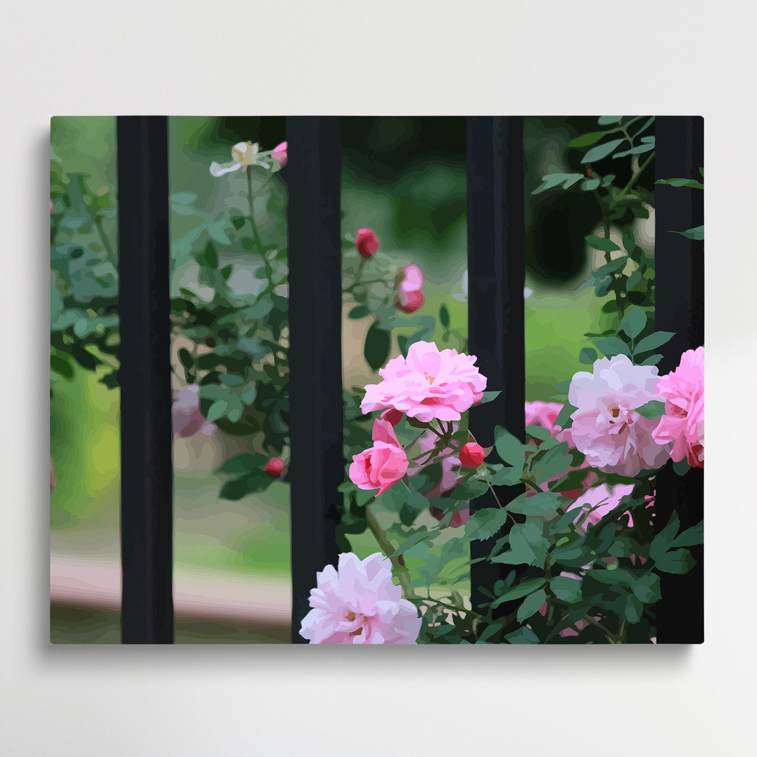 Roses V3 | Paint by Numbers | Flowers-Paintsuper