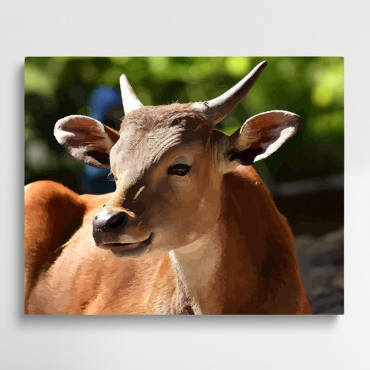 Banteng | Paint by Numbers | Animals-Paintsuper